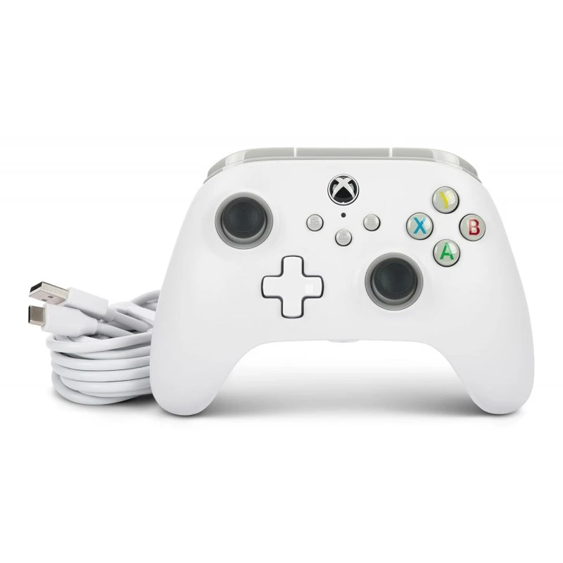 PowerA Wired Gaming Controller for Xbox Series X/S, Xbox One, PC, Windows 10/11, White (Officially Licensed) PowerA Wired Gaming Controller for Xbox Series X/S, Xbox One, PC, Windows 10/11, White (Officially Licensed)