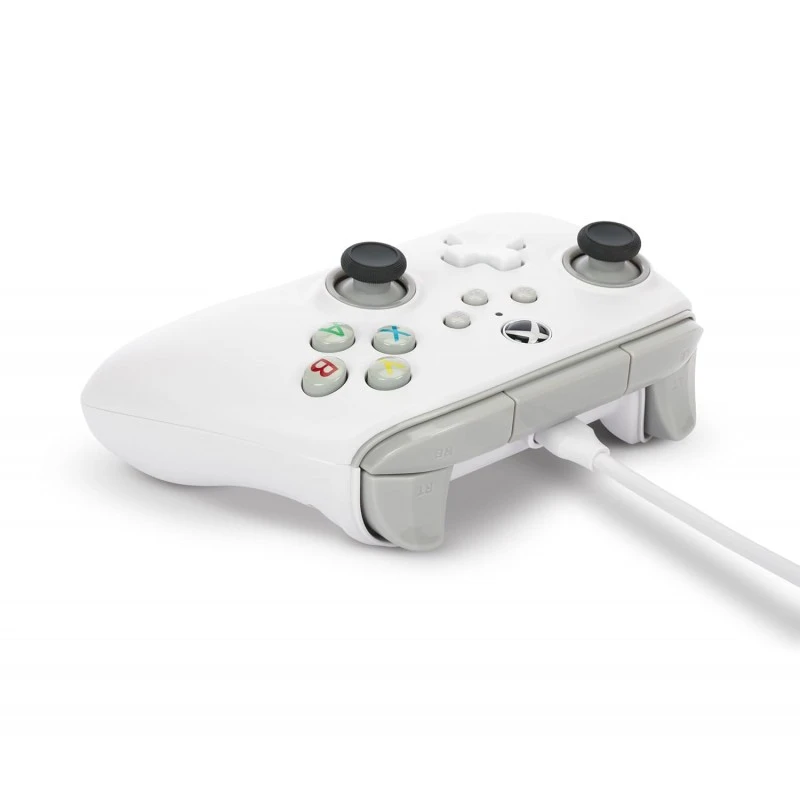 PowerA Wired Gaming Controller for Xbox Series X/S, Xbox One, PC, Windows 10/11, White (Officially Licensed) PowerA Wired Gaming Controller for Xbox Series X/S, Xbox One, PC, Windows 10/11, White (Officially Licensed)