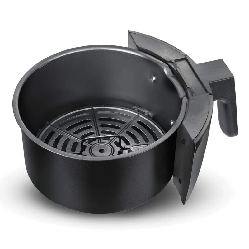 Prestige Nutrifry Electric Digital Air Fryer| 80% less Oil Consumption|4.5L Capacity |1200 Watts Power|Fry,Grill,Roast,Bake,Reheat|Digital Display with 8 Preset Menu|Easy to Clean Frying Basket|Black Prestige Nutrifry Electric Digital Air Fryer| 80% less Oil Consumption|4.5L Capacity |1200 Watts Power|Fry,Grill,Roast,Bake,Reheat|Digital Display with 8 Preset Menu|Easy to Clean Frying Basket|Black