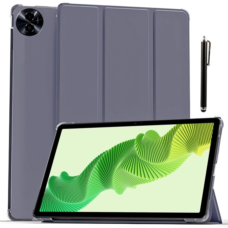 ProElite Case Cover for Realme Pad 2 11.5 inch Cover, Smart Flip Case Cover for Realme Pad 2 11.5 inch Translucent Back with Stylus Pen, Dark Blue