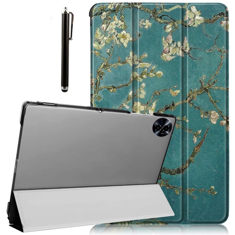 ProElite Case Cover for Realme Pad 2 11.5 inch Cover, Smart Flip Case Cover for Realme Pad 2 11.5 inch Translucent Back with Stylus Pen, Dark Blue