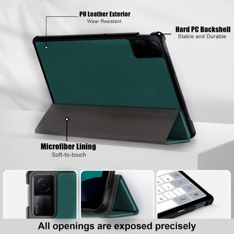 ProElite Case Cover for Redmi Pad SE 11 inch Cover, Slim Trifold Flip case Cover for Redmi Pad SE 11 inch Tablet [Auto Sleep Wake Feature], Black
