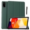 ProElite Case Cover for Redmi Pad SE 11 inch Cover, Smart Flip Case Cover for Redmi Pad SE 11 inch Translucent Back with Stylus Pen [Auto Sleep Wake Feature], Dark Green