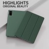 ProElite Case Cover for Redmi Pad SE 11 inch Cover, Smart Flip Case Cover for Redmi Pad SE 11 inch Translucent Back with Stylus Pen [Auto Sleep Wake Feature], Dark Green