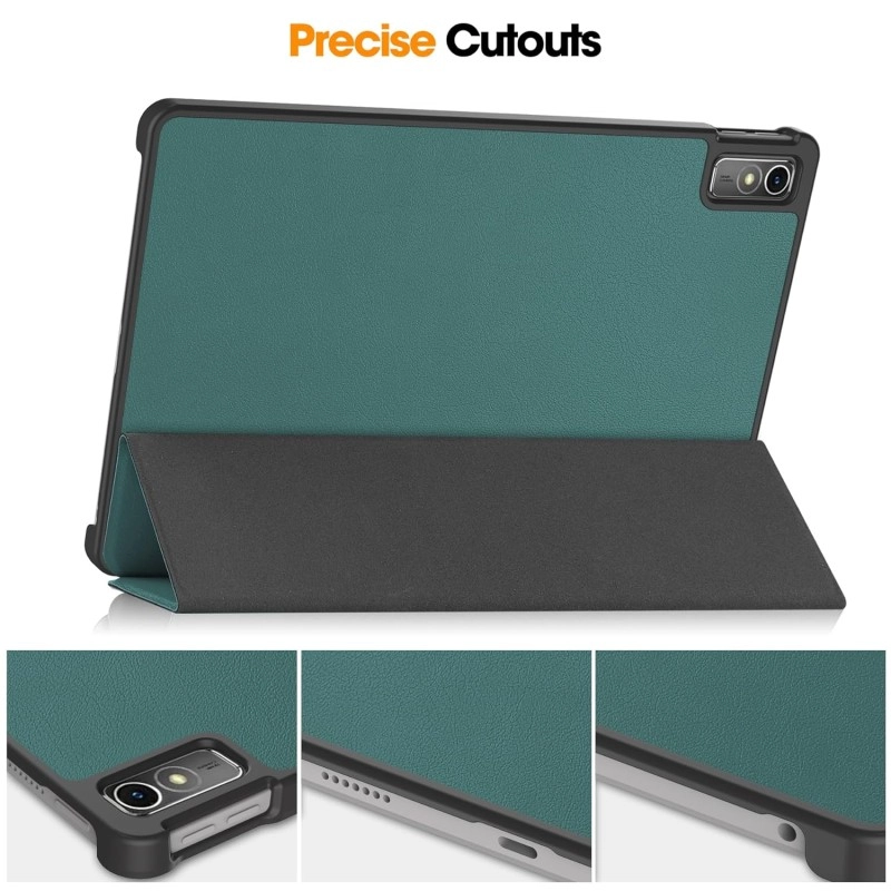 ProElite Cover for Lenovo Tab M10 5G 10.6 inch Cover Case, Sleek Smart Flip Case Cover for Lenovo Tab M10 5G 10.6 inch, Black