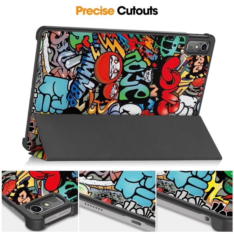 ProElite Cover for Lenovo Tab M10 5G 10.6 inch Cover Case, Sleek Smart Flip Case Cover for Lenovo Tab M10 5G 10.6 inch, Black