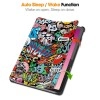 ProElite Cover for Lenovo Tab M11 11" Case Cover, Trifold Flip Case Cover for Lenovo Tab M11 11 inch with Auto Sleep Wake Function, Black