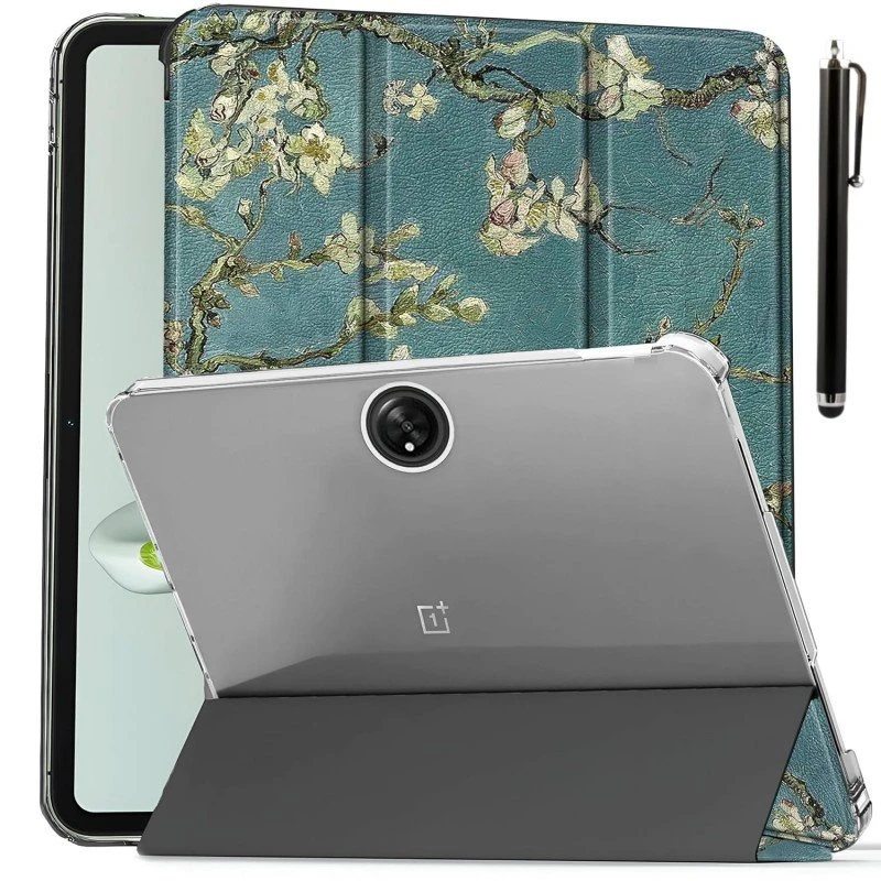 ProElite Cover for OnePlus Pad Go 11.35 inch Case Cover, Transparent Flip Case Cover for OnePlus Pad Go 11.35 inch 2023 with Stylus, Support Auto Sleep Wake, Black ProElite Cover for OnePlus Pad Go 11.35 inch Case Cover, Transparent Flip Case Cover for OnePlus Pad Go 11.35 inch 2023 with Stylus, Support Auto Sleep Wake, Black