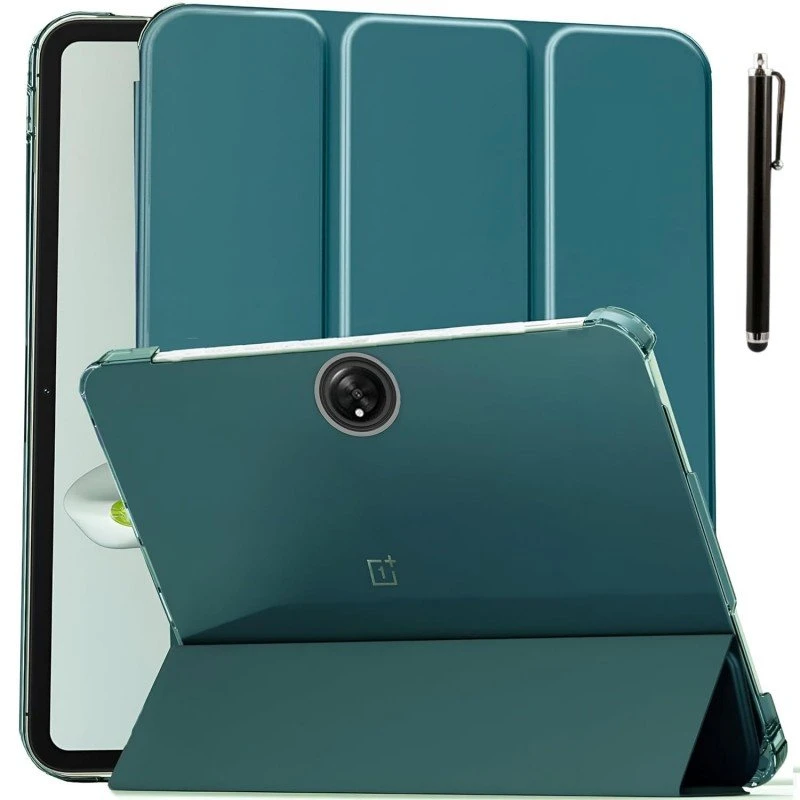 ProElite Cover for OnePlus Pad Go 11.35 inch Case Cover, Transparent Flip Case Cover for OnePlus Pad Go 11.35 inch 2023 with Stylus, Support Auto Sleep Wake, Black ProElite Cover for OnePlus Pad Go 11.35 inch Case Cover, Transparent Flip Case Cover for OnePlus Pad Go 11.35 inch 2023 with Stylus, Support Auto Sleep Wake, Black