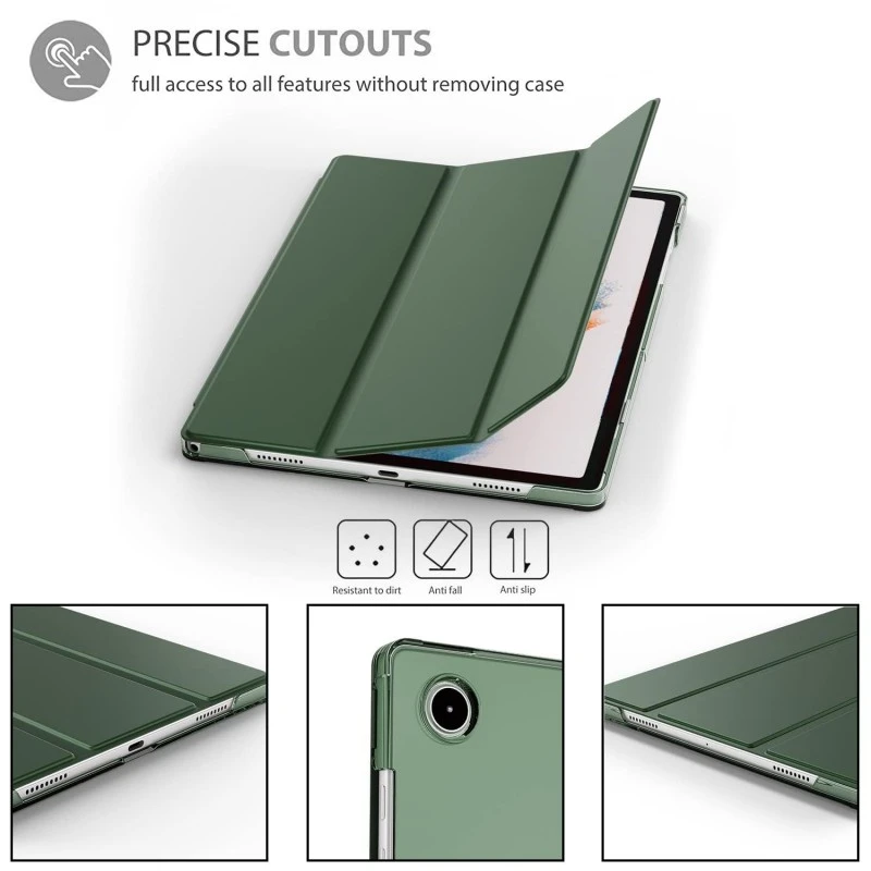 ProElite Cover for Samsung Galaxy Tab A9 Plus 11 inch Case Cover, Smart Flip Case Cover for Samsung Galaxy Tab A9+ 11 inch Translucent Back with Stylus Pen, Dark Blue ProElite Cover for Samsung Galaxy Tab A9 Plus 11 inch Case Cover, Smart Flip Case Cover for Samsung Galaxy Tab A9+ 11 inch Translucent Back with Stylus Pen, Dark Blue