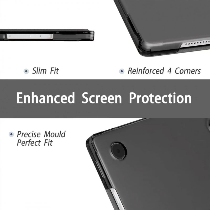 ProElite Cover for Samsung Galaxy Tab A9 Plus 11 inch Case Cover, Smart Flip Case Cover for Samsung Galaxy Tab A9+ 11 inch Translucent Back with Stylus Pen, Dark Blue ProElite Cover for Samsung Galaxy Tab A9 Plus 11 inch Case Cover, Smart Flip Case Cover for Samsung Galaxy Tab A9+ 11 inch Translucent Back with Stylus Pen, Dark Blue