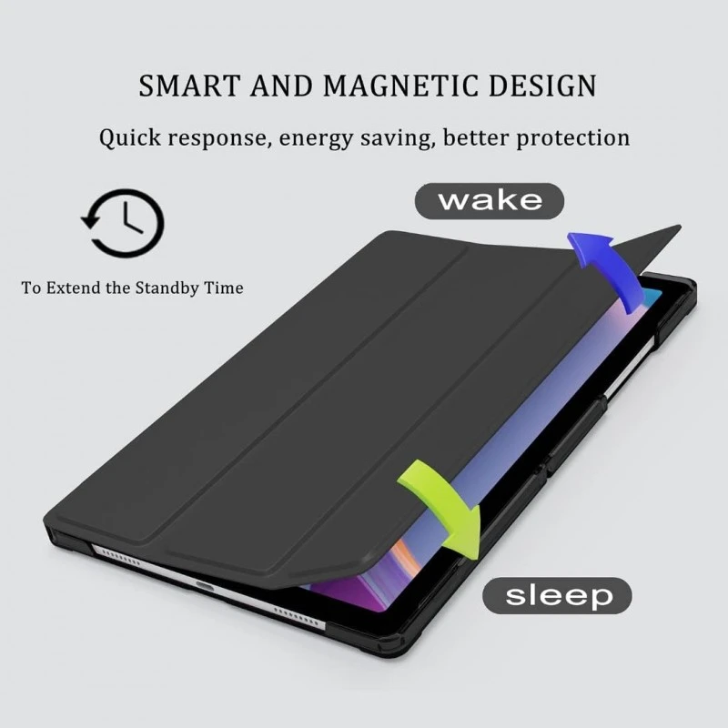 ProElite Cover for Samsung Galaxy Tab A9 Plus 11 inch Case Cover, Smart Flip Case Cover for Samsung Galaxy Tab A9+ 11 inch Translucent Back with Stylus Pen, Dark Blue ProElite Cover for Samsung Galaxy Tab A9 Plus 11 inch Case Cover, Smart Flip Case Cover for Samsung Galaxy Tab A9+ 11 inch Translucent Back with Stylus Pen, Dark Blue