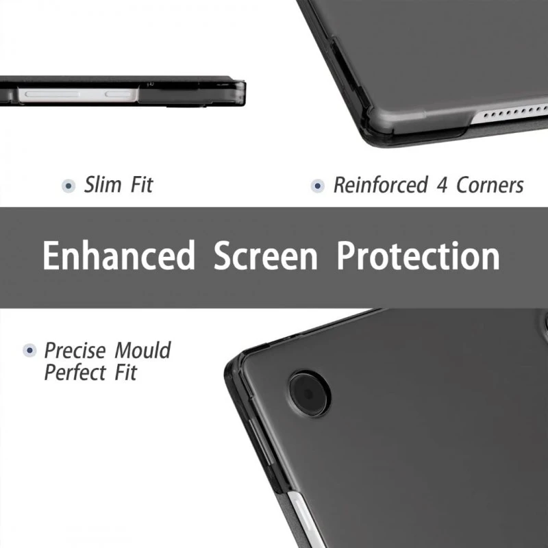 ProElite Cover for Samsung Galaxy Tab A9 Plus 11 inch Case Cover, Smart Flip Case Cover for Samsung Galaxy Tab A9+ 11 inch Translucent Back with Stylus Pen, Dark Blue ProElite Cover for Samsung Galaxy Tab A9 Plus 11 inch Case Cover, Smart Flip Case Cover for Samsung Galaxy Tab A9+ 11 inch Translucent Back with Stylus Pen, Dark Blue