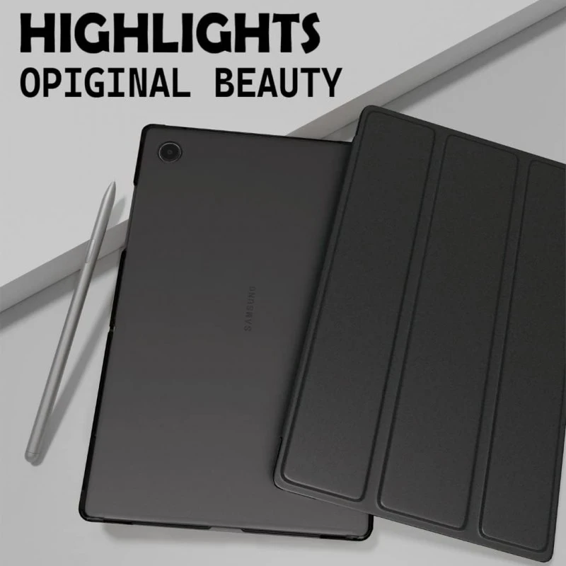 ProElite Cover for Samsung Galaxy Tab A9 Plus 11 inch Case Cover, Smart Flip Case Cover for Samsung Galaxy Tab A9+ 11 inch Translucent Back with Stylus Pen, Dark Blue ProElite Cover for Samsung Galaxy Tab A9 Plus 11 inch Case Cover, Smart Flip Case Cover for Samsung Galaxy Tab A9+ 11 inch Translucent Back with Stylus Pen, Dark Blue