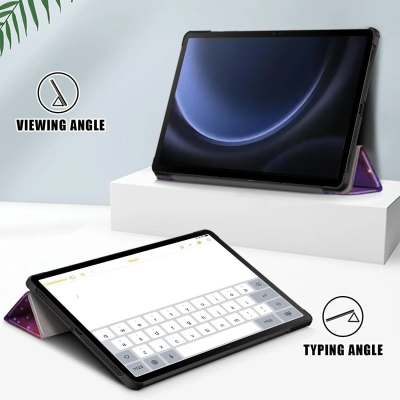 ProElite Cover for Samsung Galaxy Tab S9 FE/S10 FE 10.9 inch Cover Case, Smart Trifold Flip case Cover for Samsung Galaxy Tab S10 FE/S9 FE 10.9 inch Support S Pen Magnetic Attachment, Constellation ProElite Cover for Samsung Galaxy Tab S9 FE/S10 FE 10.9 inch Cover Case, Smart Trifold Flip case Cover for Samsung Galaxy Tab S10 FE/S9 FE 10.9 inch Support S Pen Magnetic Attachment, Constellation