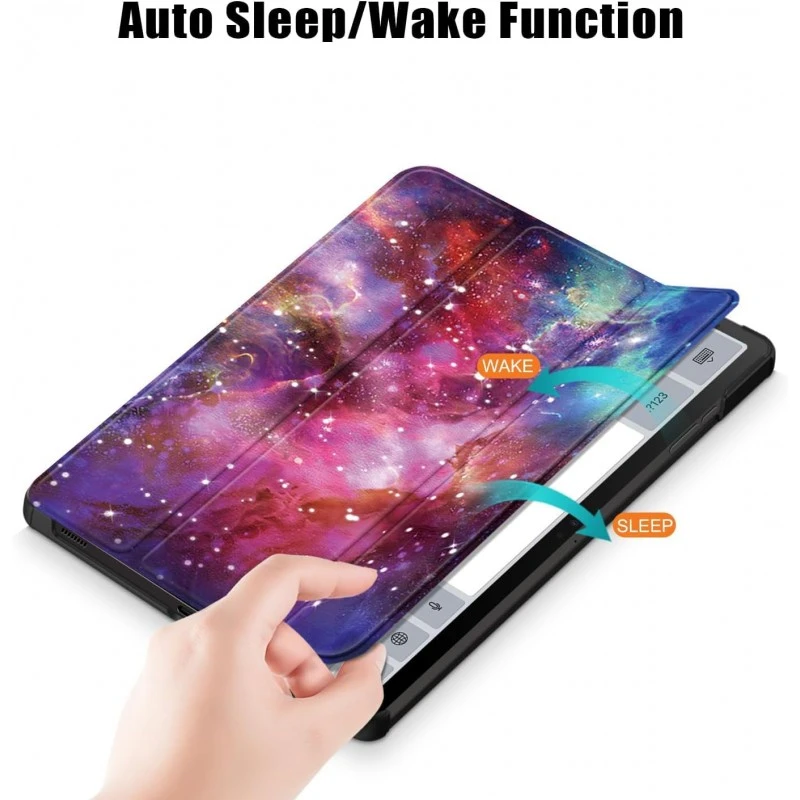 ProElite Cover for Samsung Galaxy Tab S9 FE/S10 FE 10.9 inch Cover Case, Smart Trifold Flip case Cover for Samsung Galaxy Tab S10 FE/S9 FE 10.9 inch Support S Pen Magnetic Attachment, Constellation ProElite Cover for Samsung Galaxy Tab S9 FE/S10 FE 10.9 inch Cover Case, Smart Trifold Flip case Cover for Samsung Galaxy Tab S10 FE/S9 FE 10.9 inch Support S Pen Magnetic Attachment, Constellation
