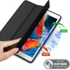 ProElite Smart Case for iPad 10.2 inch 2021 9th/8th/7th Gen [Auto Sleep/Wake Cover] [Pencil Holder] [Soft Flexible Case] Recoil Series - Dark Blue with Stylus Pen