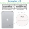ProElite Smart Case for iPad 10.2 inch 2021 9th/8th/7th Gen [Auto Sleep/Wake Cover] [Pencil Holder] [Soft Flexible Case] Recoil Series - Dark Blue with Stylus Pen