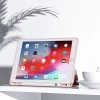 ProElite Smart Case for iPad 10.2 inch 2021 9th/8th/7th Gen [Auto Sleep/Wake Cover] [Pencil Holder] [Soft Flexible Case] Recoil Series - Dark Blue with Stylus Pen