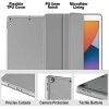 ProElite Smart Case for iPad 10.2 inch 2021 9th/8th/7th Gen [Auto Sleep/Wake Cover] [Pencil Holder] [Soft Flexible Case] Recoil Series - Dark Blue with Stylus Pen
