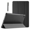 ProElite Smart Flip Case Cover for Samsung Galaxy Tab A7 Lite 8.7" SM-T220/225 Translucent Back with Stylus Pen, Dark Blue