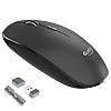 Quantum Wireless Keyboard and Mouse Combo, Battery (Cells Included), Nano Receiver, Silent Keys Quantum Wireless Keyboard and Mouse Combo, Battery (Cells Included), Nano Receiver, Silent Keys
