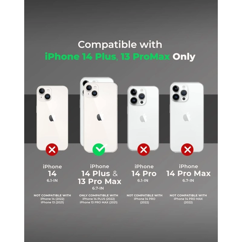 RAEGR iPhone 14 Plus / 13 Pro Max Case |Anodized Aluminum Bumper |Mag-Safe Compatible | Edge Armor Protective Minimal Case Designed for iPhone 14 Plus / 13 Pro Max (6.7-Inch) 2022 -Sierra Blue RG10463