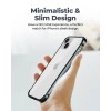 RAEGR iPhone 14 Plus / 13 Pro Max Case |Anodized Aluminum Bumper |Mag-Safe Compatible | Edge Armor Protective Minimal Case Designed for iPhone 14 Plus / 13 Pro Max (6.7-Inch) 2022 -Sierra Blue RG10463
