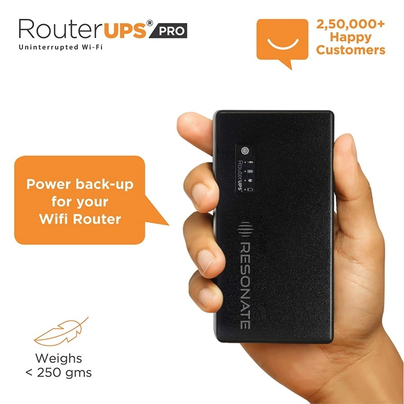 RESONATE RouterUPS CRU9V Power Backup for Router RESONATE RouterUPS CRU9V Power Backup for Router