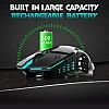 RPM Euro Games USB Wireless Gaming Mouse Rechargeable 500 mAh Battery DPI Upto 3200 6 Color RGB Lights Rubber Coated Mice, Black RPM Euro Games USB Wireless Gaming Mouse Rechargeable 500 mAh Battery DPI Upto 3200 6 Color RGB Lights Rubber Coated Mice, Black