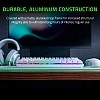 Razer Huntsman Mini - Mercury Edition - 60% Optical Gaming Keyboard (Linear Red Switch, White) 