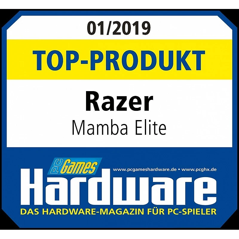 Razer Mamba Elite - Right-Handed Wired Gaming Mouse with Extended Razer Chroma RGB Lighting | 9 Programmable Buttons | 16000 DPI - RZ01-02560100-R3M1 Razer Mamba Elite - Right-Handed Wired Gaming Mouse with Extended Razer Chroma RGB Lighting | 9 Programmable Buttons | 16000 DPI - RZ01-02560100-R3M1