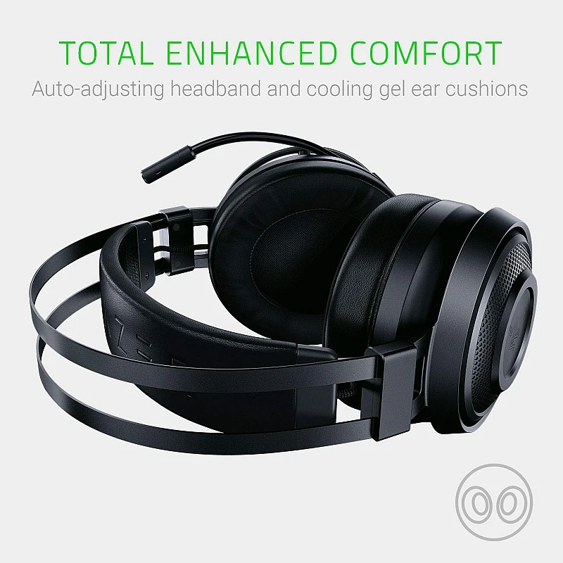 Razer Nari Essential: THX Spatial Audio - 2.4GHz Wireless Audio – Auto-Adjusting Headband – Gaming Headset Razer Nari Essential: THX Spatial Audio - 2.4GHz Wireless Audio – Auto-Adjusting Headband – Gaming Headset