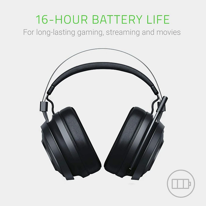 Razer Nari Essential: THX Spatial Audio - 2.4GHz Wireless Audio – Auto-Adjusting Headband – Gaming Headset Razer Nari Essential: THX Spatial Audio - 2.4GHz Wireless Audio – Auto-Adjusting Headband – Gaming Headset