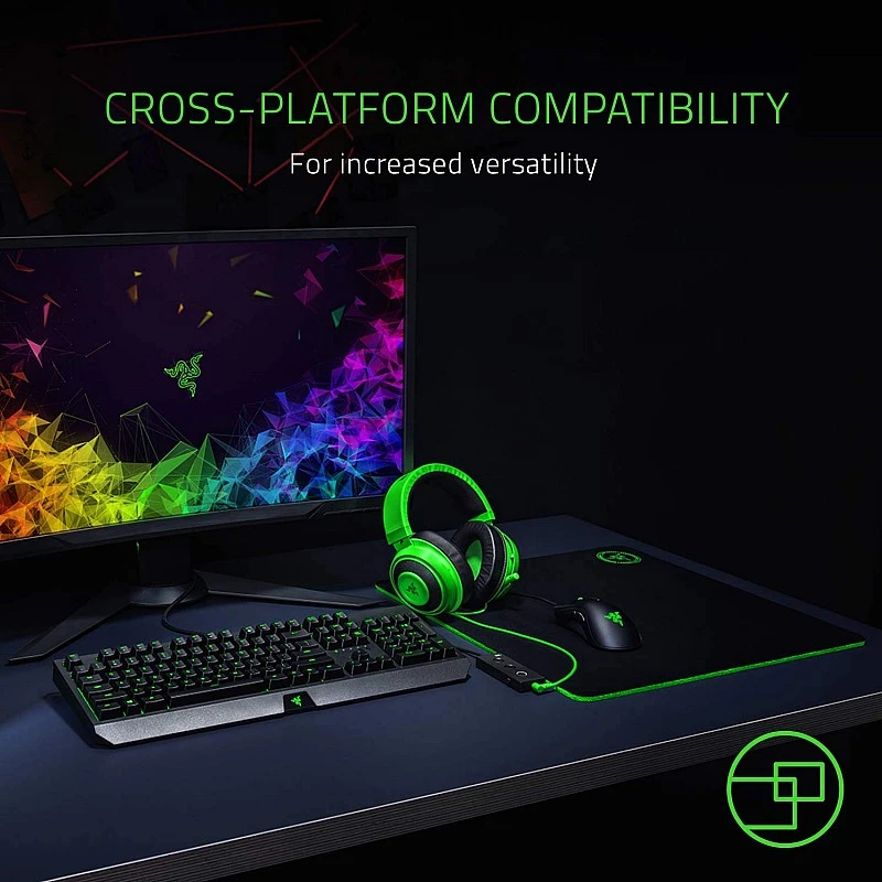 Razer RZ04-02051100-R3M1Wired Gaming Headset with USB Audio Controller Green Razer RZ04-02051100-R3M1Wired Gaming Headset with USB Audio Controller Green