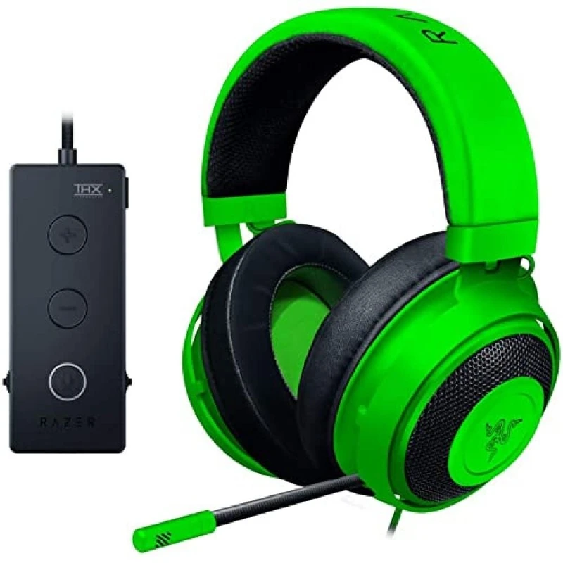 Razer RZ04-02051100-R3M1Wired Gaming Headset with USB Audio Controller (Green) Razer RZ04-02051100-R3M1Wired Gaming Headset with USB Audio Controller (Green)