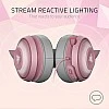 Razer kraken kitty ears chroma usb rgb gaming wired over ear headphones with mic pink Razer kraken kitty ears chroma usb rgb gaming wired over ear headphones with mic pink