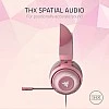 Razer kraken kitty ears chroma usb rgb gaming wired over ear headphones with mic pink Razer kraken kitty ears chroma usb rgb gaming wired over ear headphones with mic pink