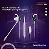 Redgear CEB-150 Gaming Earphones with Immersive Gaming Audio, RGB LED, On-Cable Remote and Type-C Interface (White) Redgear CEB-150 Gaming Earphones with Immersive Gaming Audio, RGB LED, On-Cable Remote and Type-C Interface (White)