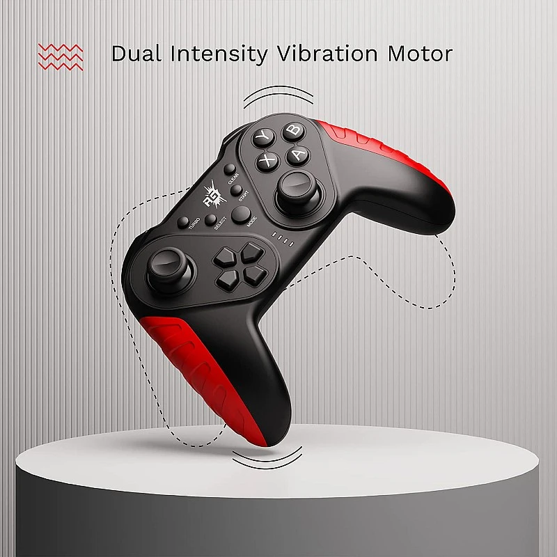 Redgear MS-150 Wireless Gamepad with 2.4GHz Wireless Technology PC Blood Red Redgear MS-150 Wireless Gamepad with 2.4GHz Wireless Technology PC Blood Red