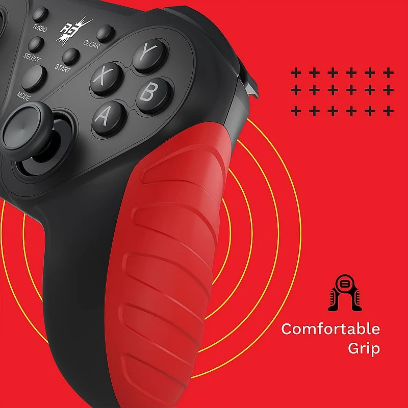 Redgear MS-150 Wireless Gamepad with 2.4GHz Wireless Technology PC Blood Red Redgear MS-150 Wireless Gamepad with 2.4GHz Wireless Technology PC Blood Red