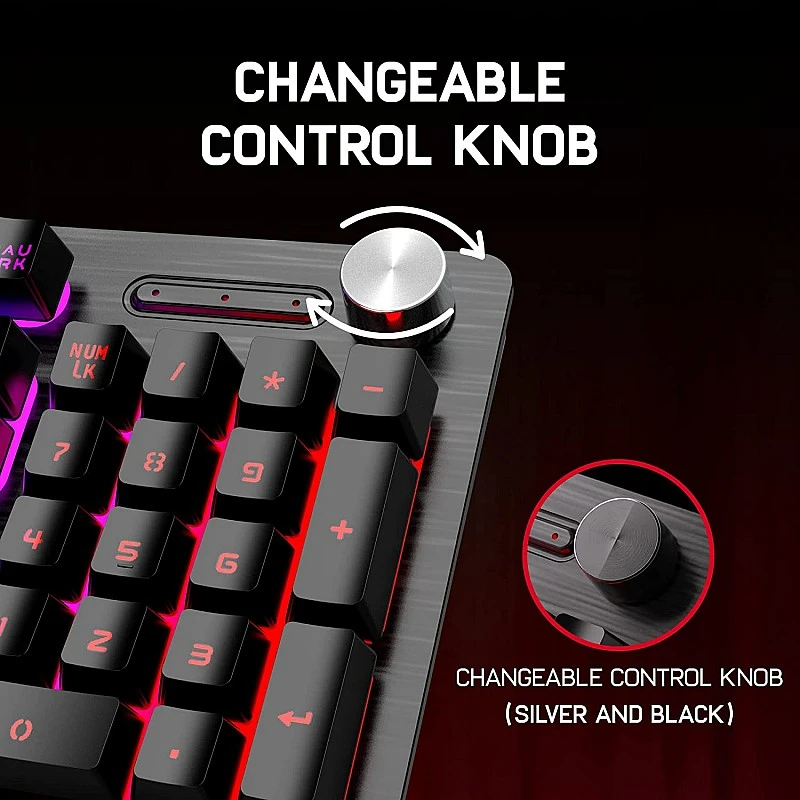 Redgear MT02 Keyboard with LED Modes, Windows Key Lock, Floating & Double Injected Keycaps (Black) Redgear MT02 Keyboard with LED Modes, Windows Key Lock, Floating & Double Injected Keycaps (Black)