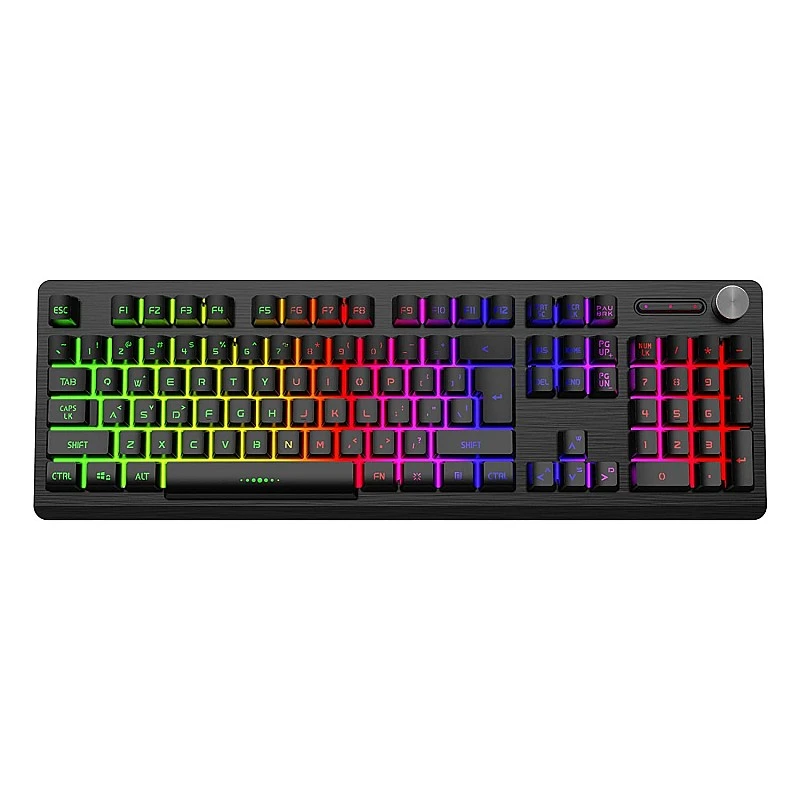 Redgear MT02 Keyboard with LED Modes, Windows Key Lock, Floating & Double Injected Keycaps (Black) Redgear MT02 Keyboard with LED Modes, Windows Key Lock, Floating & Double Injected Keycaps (Black)