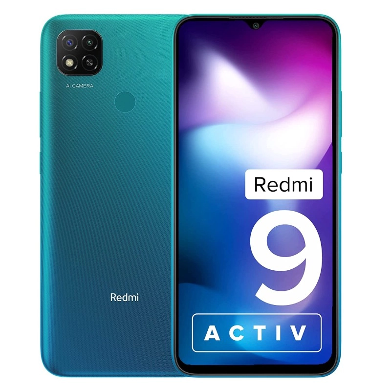 Redmi 9 Active Coral Green, 6GB RAM 128GB Storage (Refurbished)
