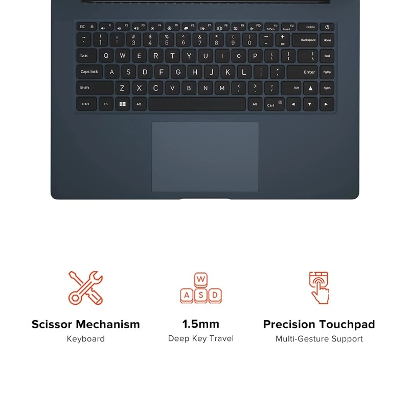 Redmi Book 15 Intel Core I3 11Th Gen/8 Gb/256 Gb Ssd/Windows 10 Home/15.6 Inches (39.62 Cms) 
