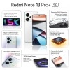 Redmi Note 13 Pro+ (Fusion Black, 8GB RAM, 256GB Storage) | World's First Mediatek 7200 Ultra 5G | 200MP Hi-Res Camera | 1.5K Curved AMOLED | 120W HyperCharge { open box }