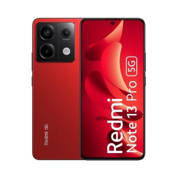 Redmi Note 13 Pro (Scarlet Red, 8GB RAM, 128GB Storage) | 1.5K AMOLED | 200MP Hi-Res Camera | Flagship 4nm SD 7s Gen 2 | 67W TurboCharge {open box}