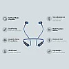 Redmi SonicBass Neckband Bluetooth Headset (Blue) Redmi SonicBass Neckband Bluetooth Headset (Blue)