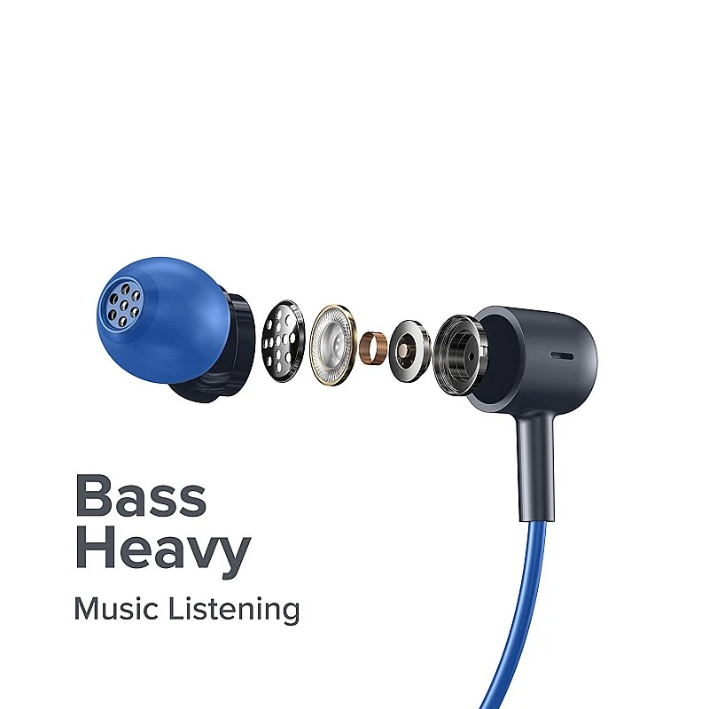 Redmi SonicBass Neckband Bluetooth Headset (Blue) Redmi SonicBass Neckband Bluetooth Headset (Blue)