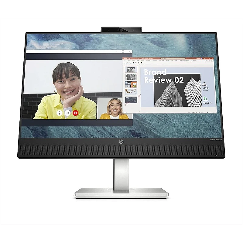 HP M24 23.8-inch(60.45 cm) FHD IPS 3-Sided Micro-Edge Screen, Eyesafe Certified,AMD FreeSync, 5 MP Webcam,75Hz, 99% sRGB,Flicker Free, 1xHDMI 1.4, 300 nits(459J4AA), M24 Webcam Monitor, Black HP M24 23.8-inch(60.45 cm) FHD IPS 3-Sided Micro-Edge Screen, Eyesafe Certified,AMD FreeSync, 5 MP Webcam,75Hz, 99% sRGB,Flicker Free, 1xHDMI 1.4, 300 nits(459J4AA), M24 Webcam Monitor, Black